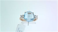 Anello Sommer Donna Anello Con Pietra in Oro rosa Topazio TOP AZZ ZIRC D UZ/C 340 - TOP AZZ ZIRC D UZ/C 340